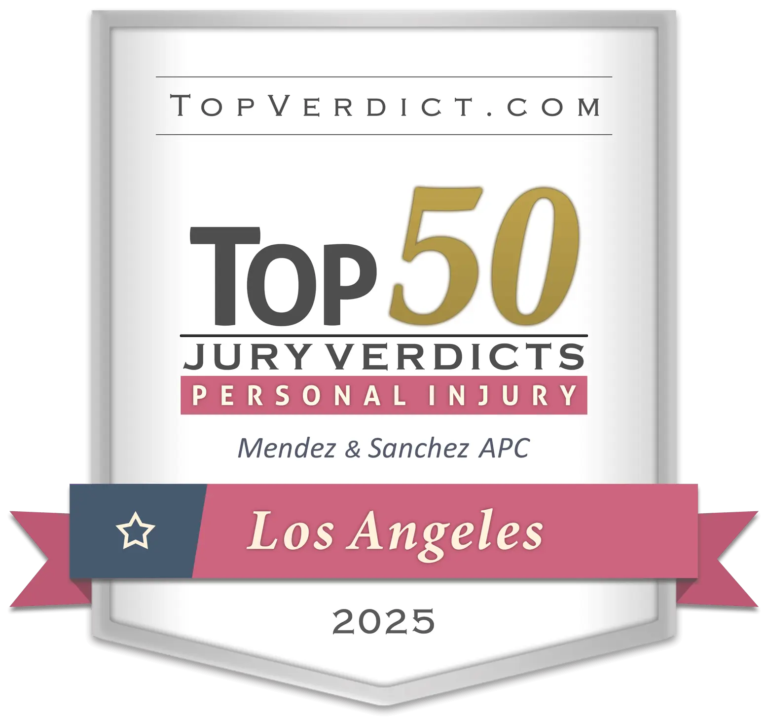Top 100 Verdicts California 2025